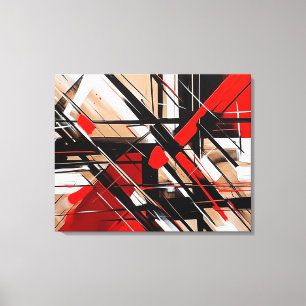 Abstrakt Canvas Wall Art Art