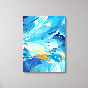 Abstrakt Canvas Wall Art Art