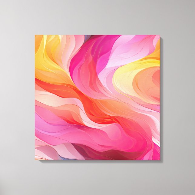 Abstrakt Canvas Wall Art Art (Framsida)