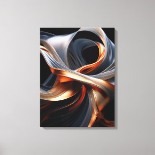 Abstrakt Canvas Wall Art Art