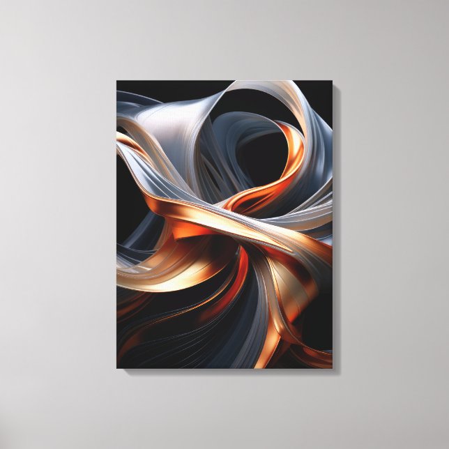 Abstrakt Canvas Wall Art Art (Framsida)