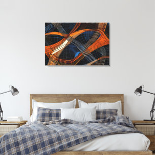 Abstrakt Canvas Wall Art Art