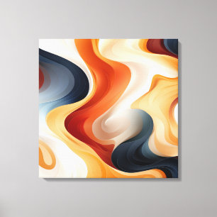 Abstrakt Canvas Wall Art Art