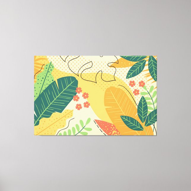 Abstrakt Canvastryck (Framsida)