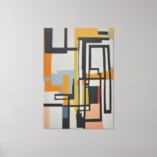 abstrakt canvastryck
