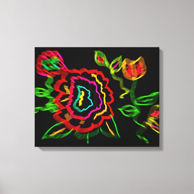 Abstrakt Canvastryck (Framsida)