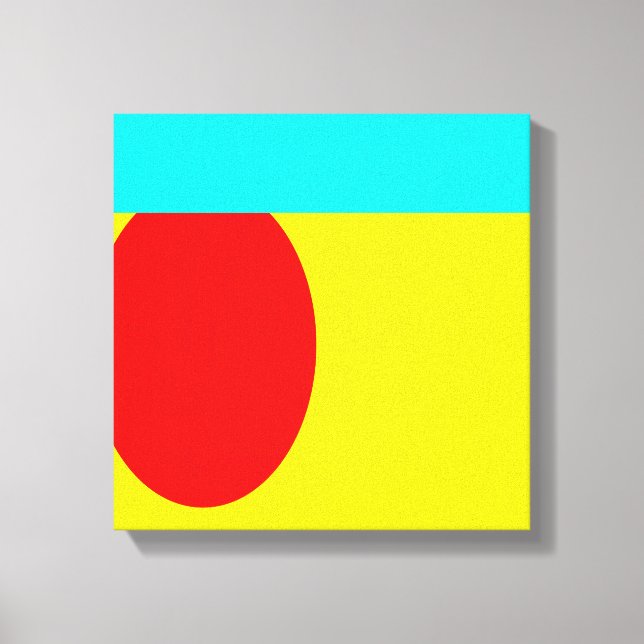 Abstrakt Canvastryck (Framsida)