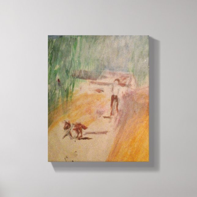 Abstrakt Canvastryck (Framsida)