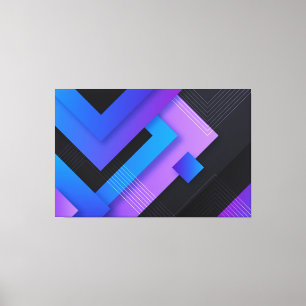 Abstrakt Canvastryck