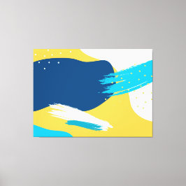 Abstrakt Canvastryck