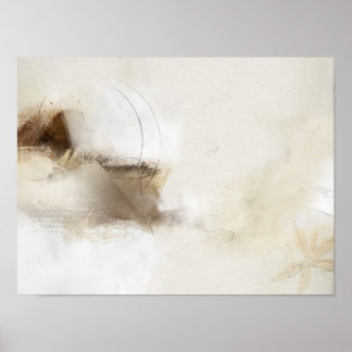 Abstrakt Carab 33 Poster