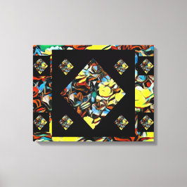 Abstrakt Carnation Art (Dreaming) - 20 x 16 Canvastryck