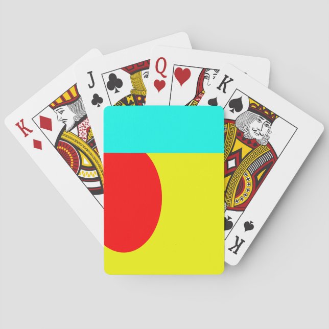 Abstrakt Casinokort (Baksidan)