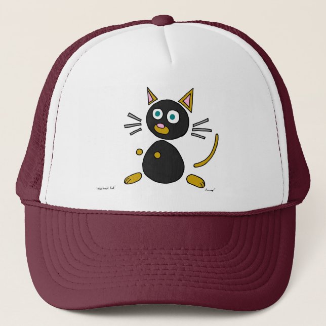 Abstrakt Cat Hat Keps (Framsida)