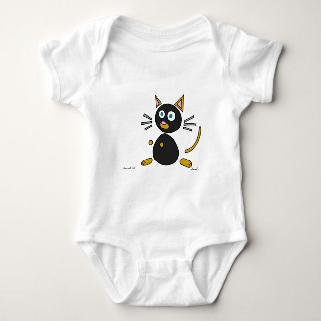 Abstrakt Cat Shirts T Shirt (Framsida)