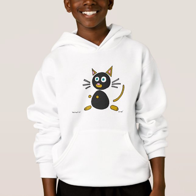 Abstrakt Cat Shirts T-shirt (Framsida)