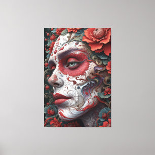 Abstrakt Catrina Canvastryck