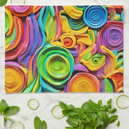 Abstrakt Ceramic Joy Kökshandduk