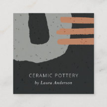 ABSTRAKT CERAMIC STRUKTUR BLACK GRÅTT RUST SPECKEL