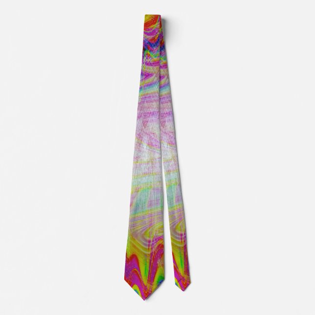 Abstrakt Chaos Tie Slips (Framsida)