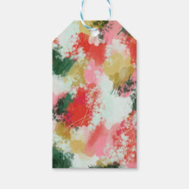 Abstrakt Cheer Presentetikett