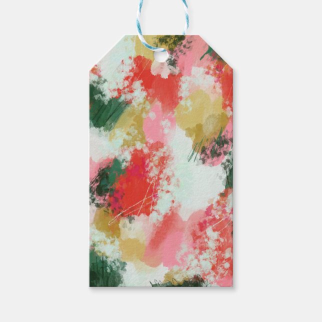 Abstrakt Cheer Presentetikett (Framsidan)