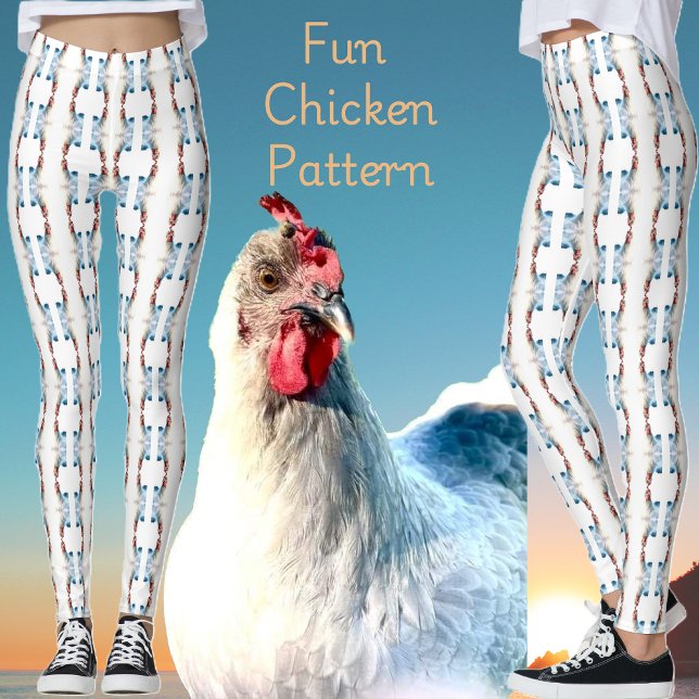 Abstrakt Chickens - Cute Leggings (Skapare uppladdad)