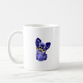 Abstrakt Chihuahua Kaffemugg
