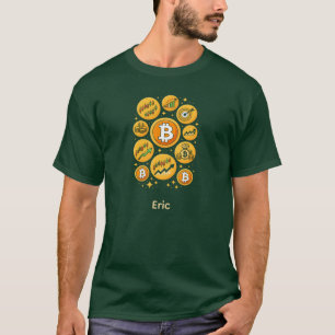 Abstrakt Circle Market Geometrisk Trader T-Shirt