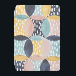 Abstrakt Circle Mönster iPad Mini Skydd<br><div class="desc">Abstrakt Circle Mönster . Konstnär: Grace Popp. Bild-ID: 150359D.</div>