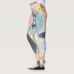 Abstrakt Circle Mönster Leggings<br><div class="desc">Abstrakt Circle Mönster . Konstnär: Grace Popp. Bild-ID: 150359D.</div>