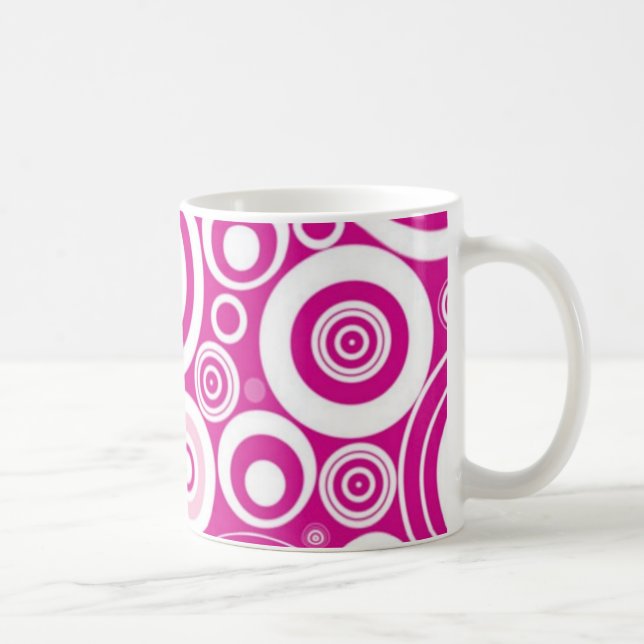 Abstrakt Circle Mugg (Höger)
