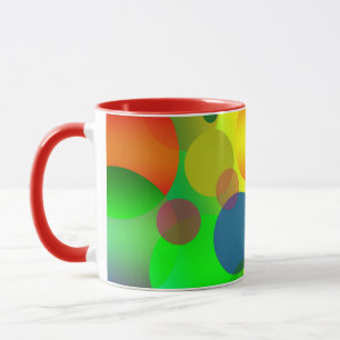 ABSTRAKT CIRCLES COFFEE MUGG
