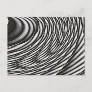 Abstrakt Circles - Contemporary Modern Art Vykort