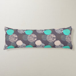 Abstrakt Circles Mönster-kuddar Kroppskudde