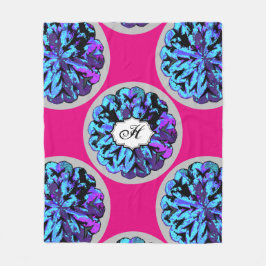 ABSTRAKT CIRKLAR WYCINANKI GR FLEECEFILT