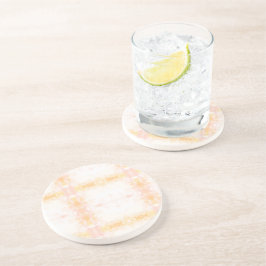 Abstrakt cirkulär design med symmetriska pastellfä underlägg