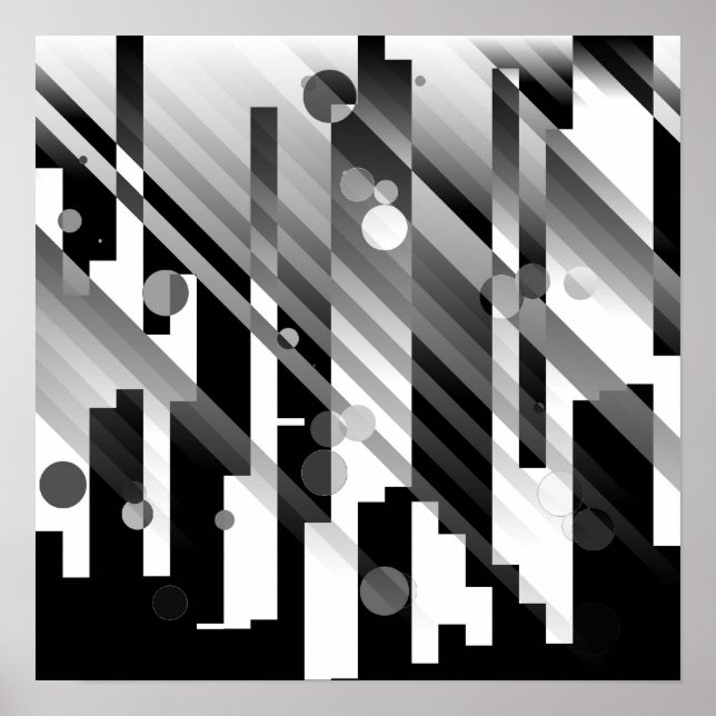 Abstrakt City Poster (Framsidan)