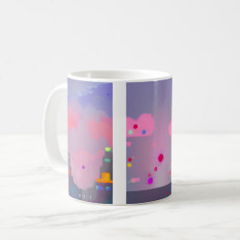 Abstrakt Cityscape Mugg