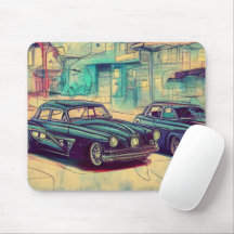 Abstrakt Classic Cars 1950s
