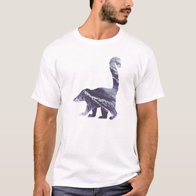 Abstrakt CoatiSilhouette Tröja (Framsida)