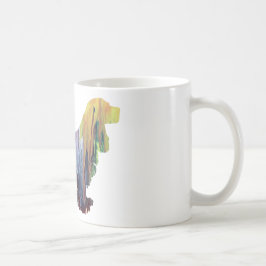 Abstrakt cockerspanielspanielSilhouette Kaffemugg