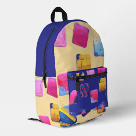 Abstrakt Colorful Blocks Mönster