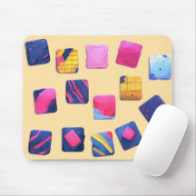 Abstrakt Colorful Blocks Mönster