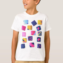 Abstrakt Colorful Blocks Mönster