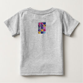 Abstrakt Colorful Blocks Mönster T Shirt