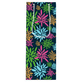 Abstrakt Colorful Fireworks Flowers Gift Bag