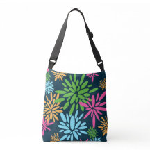 Abstrakt Colorful Fireworks Flowers Tote
