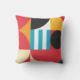 Abstrakt Colorful Geometric Mönster Kudde
