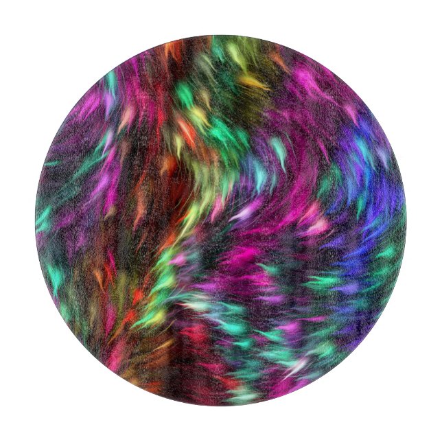 Abstrakt Colorful Päls Prismatic Background-24605 (Framsidan)